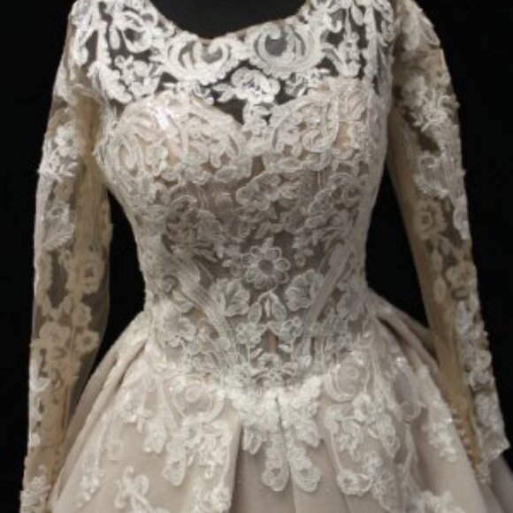 Wedding dress Sottero and Midgley Norvinia Lynette size 10 - Picture 3 of 7